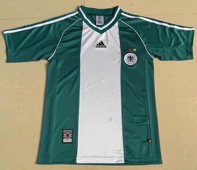 1998 Germany Retro Away Kit Soccer Jersey